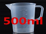 Ca nhựa đựng hóa chất chia vạch 500ml