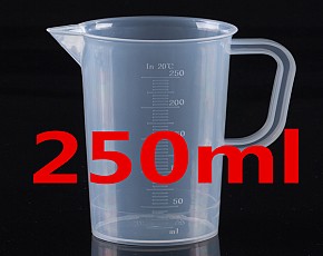 Ca nhựa đựng hóa chất chia vạch 250ml