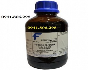 Dung môi Iodine, Standard solution for volumetric analysis, 0.05M, 0.1N