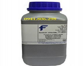 Dung môi Sodium chloride, 99.5+%, for analysis, AR, meets the specification of Ph. Eur.