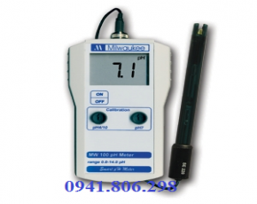 MÁY ĐO pH CẦM TAY MW 100