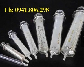 Xilanh thủy tinh các kích cỡ 5ml, 10ml, 20ml, 30ml, 50ml